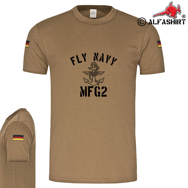 BW Tropen Fly Navy Marinefliegergeschwader 2 Wappen original Tropenshirt #15092