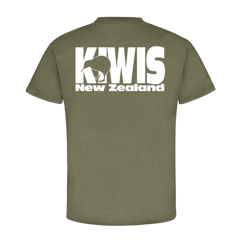 New Zealand Neuseeland Aotearoa Kiwis Tier Hoheitsabzeichen - T Shirt #8527 