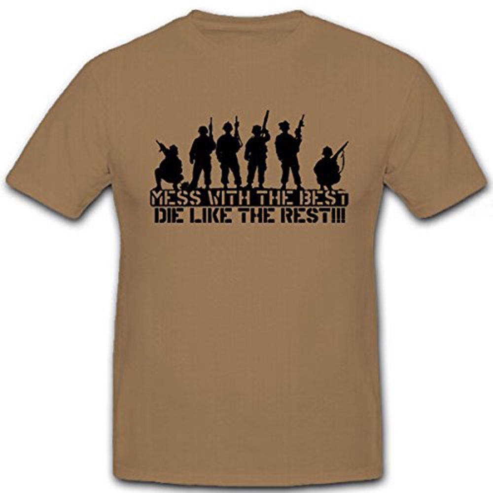 Mess with the best, the like the rest - Army Shirt Bundeswehr - T Shirt # 12328