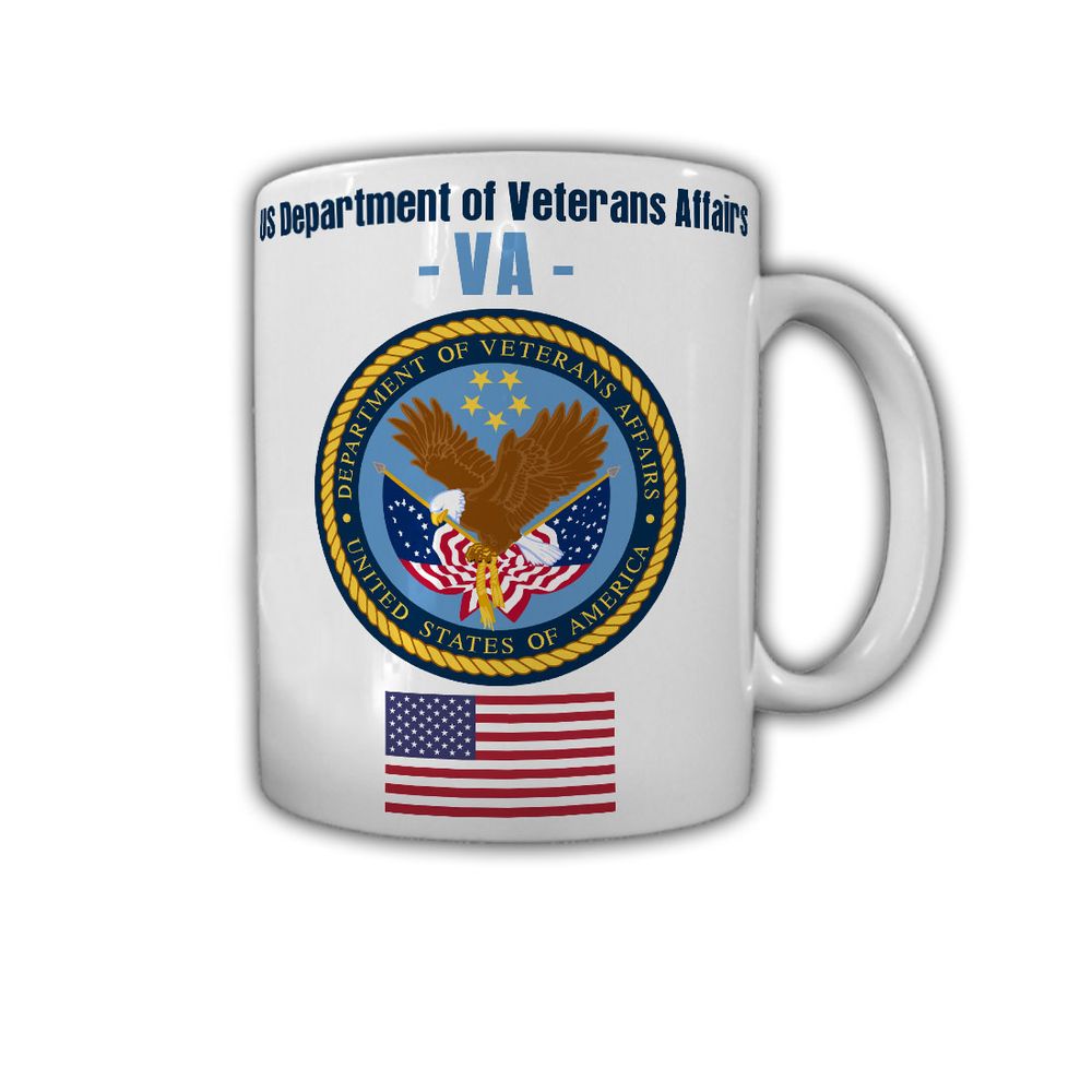 Cup US Department of Veterans Affairs VA United States Badge # 30217