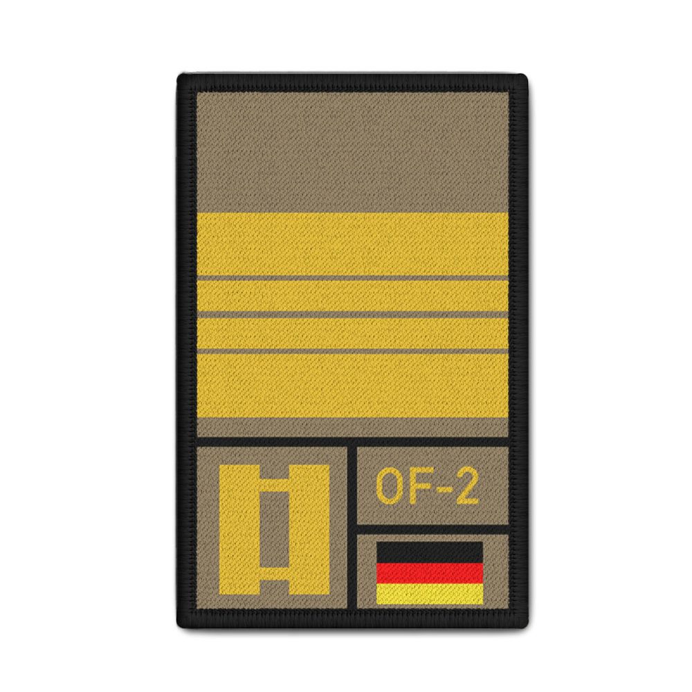 Rank Patch Bundeswehr Heer Luftwaffe Marine Sand #BW-Patch