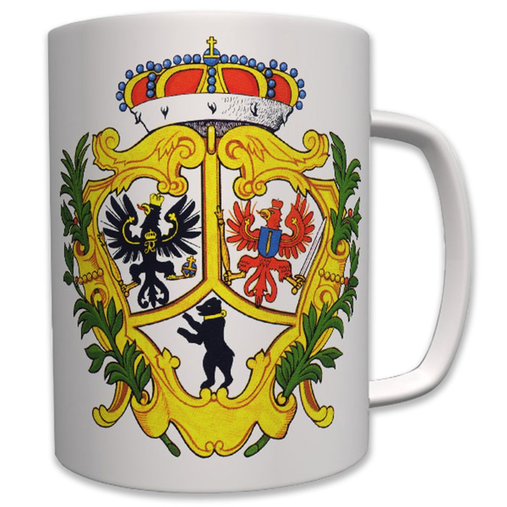 Berlin 1709 Hauptstadt BRD Berliner Bär Stadtwappen Wappen - Tasse #6968