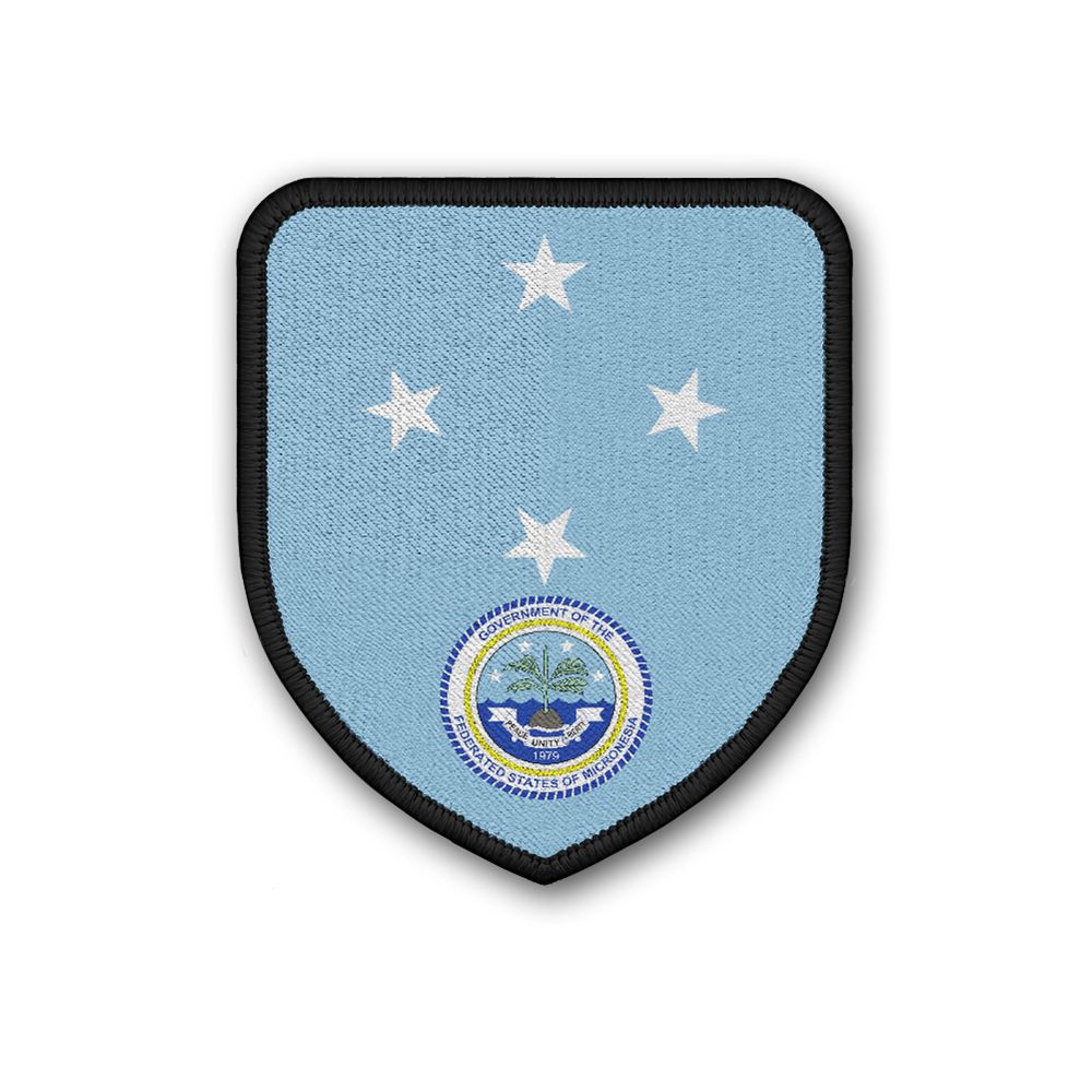 Patch Flagge von der Federated Stadt von Micronesia Flagge Staat Wappen#21377