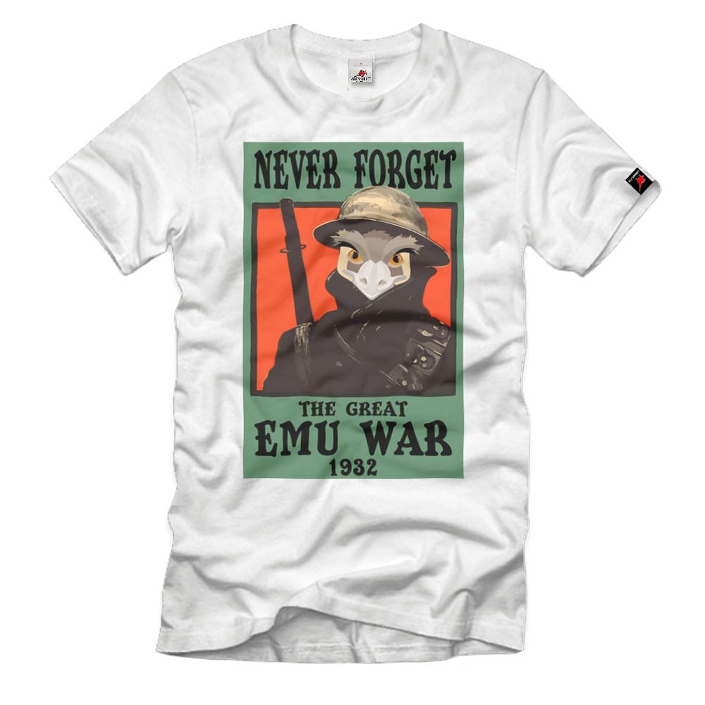 Great Emu War Australian Australien Emukrieg Fun Plakat Poster T-Shirt#32662