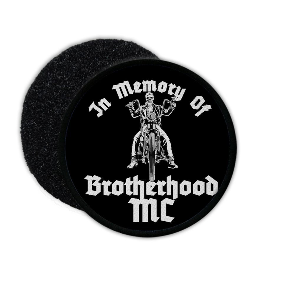 Patch In Memory of Brotherhood Freebiker Aufnäher Biker Truppe #34006