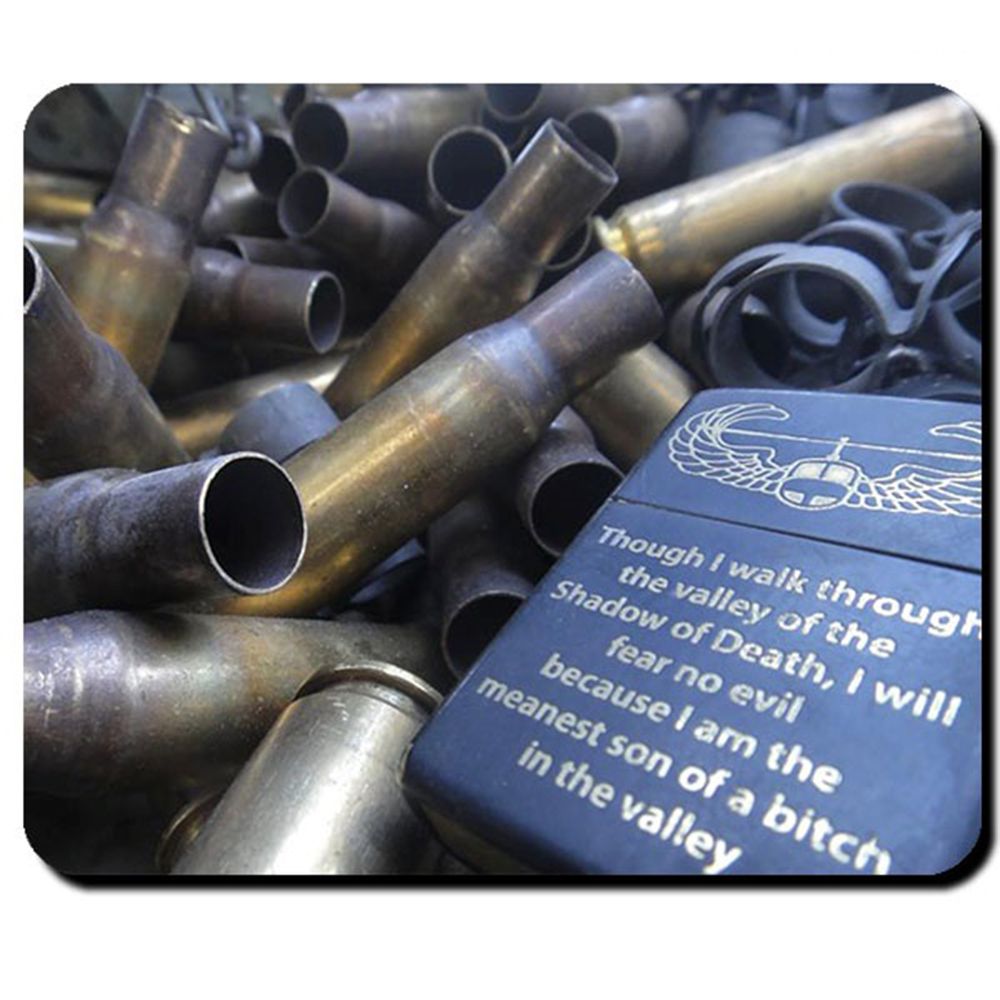 Valley of the Shadow of Death Armee Militär Patronen - Mauspad #8184