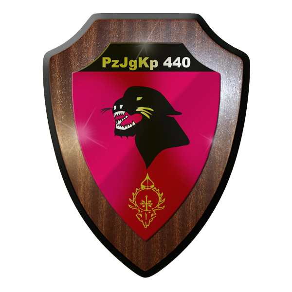 Wappenschild -PzJgKp Panzerjägerkompanie 440 Heer Bundeswehr Bund Bw #9279