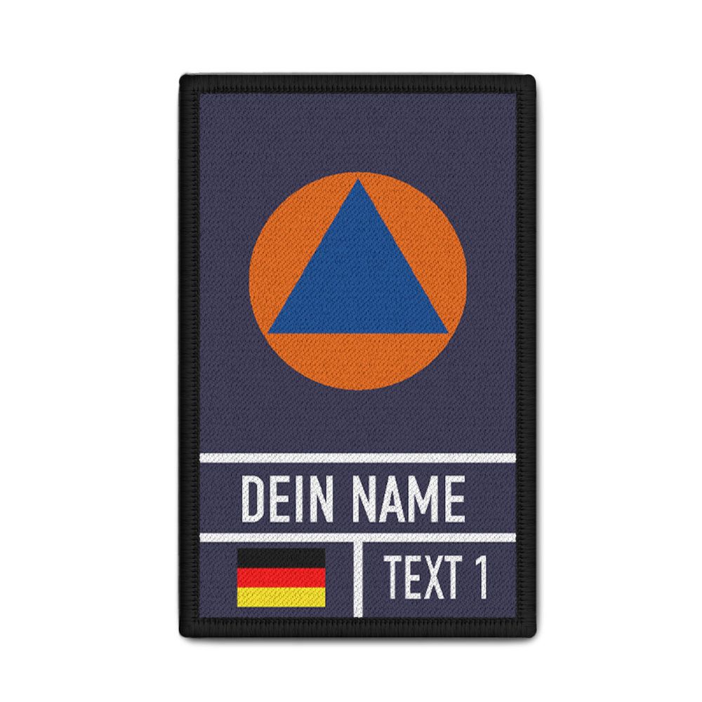 Patch KATS Zivilschutz Bevölkerungsschutz Zeichen Logo#47751
