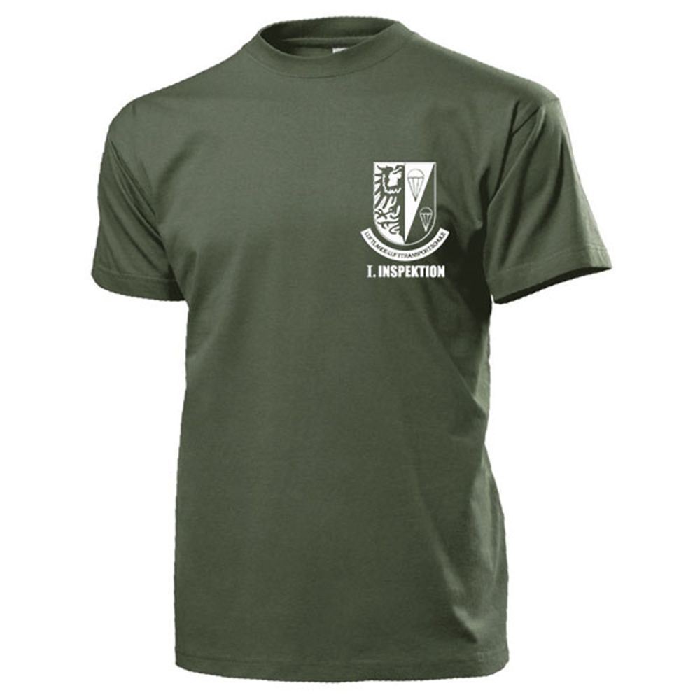 LL-LTS Altenstadt 1 Inspektion Abzeichen Fallschirmjäger Ausbildungsstützpunkt Luftlande Lufttransport Schule AusbStp LL-LT Bundeswehr - T Shirt #17339