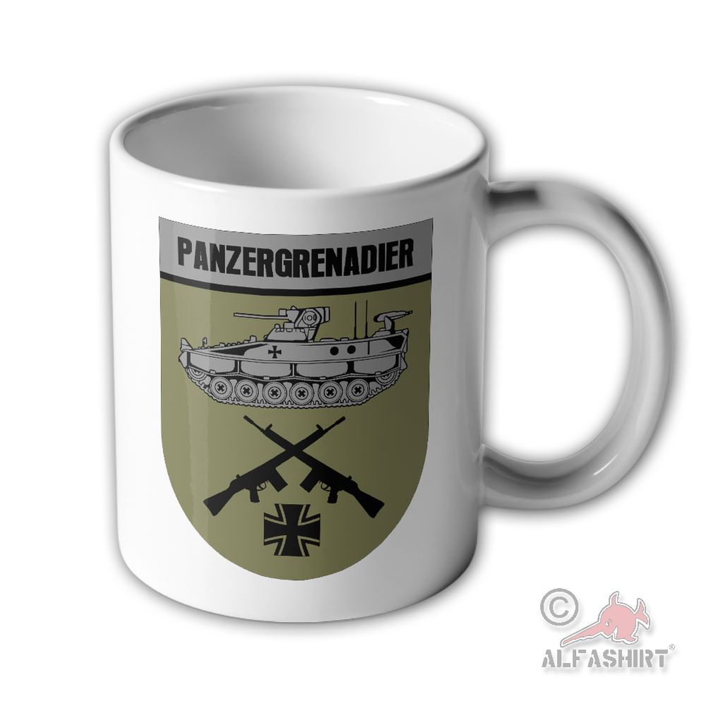 Cup Panzergrenadier PzGren Soldier Infantry Fighting Vehicle Combat Troop #45600