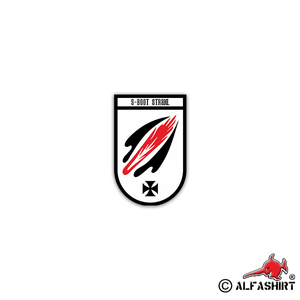 Aufkleber/Sticker S-Boot Strahl Vosper Klasse 153 Bundeswehr Boot 5x7cm#A2219