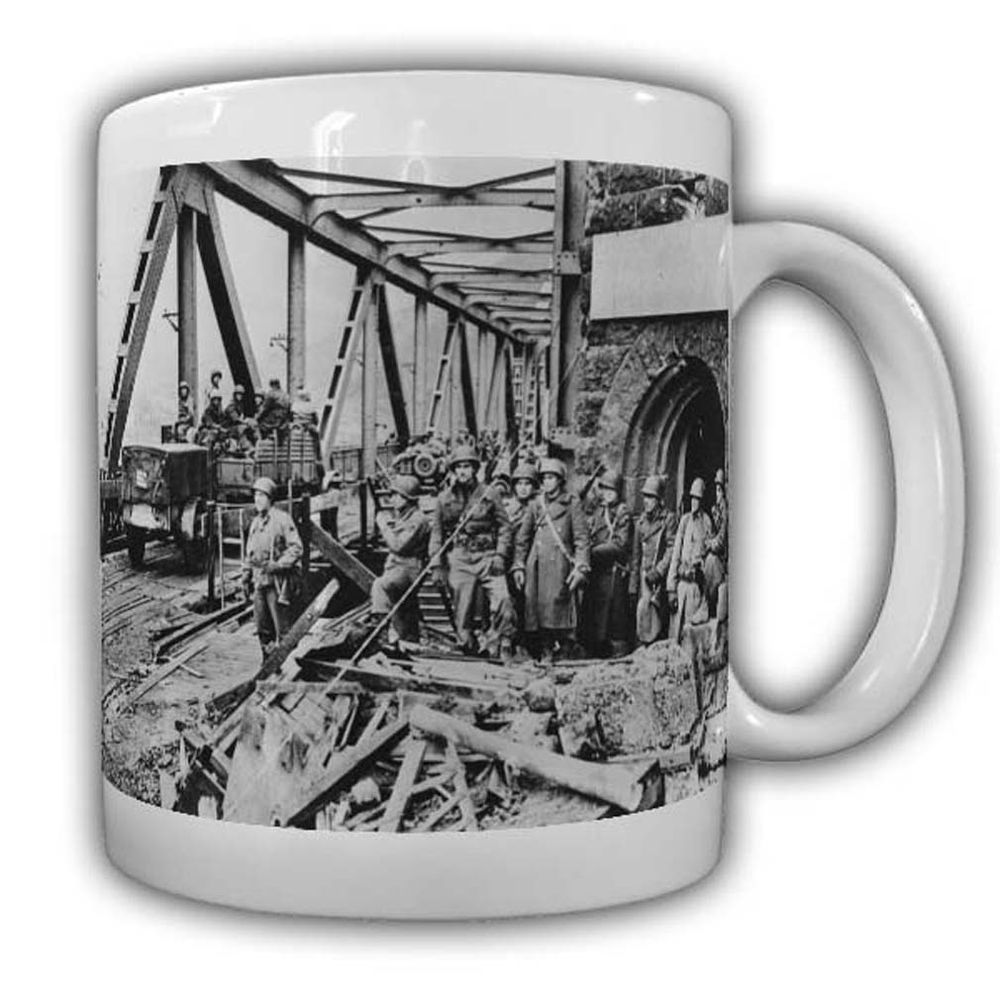 US Soldaten an der Brücke von Remagen Army Militär Truppe Einheit #22522
