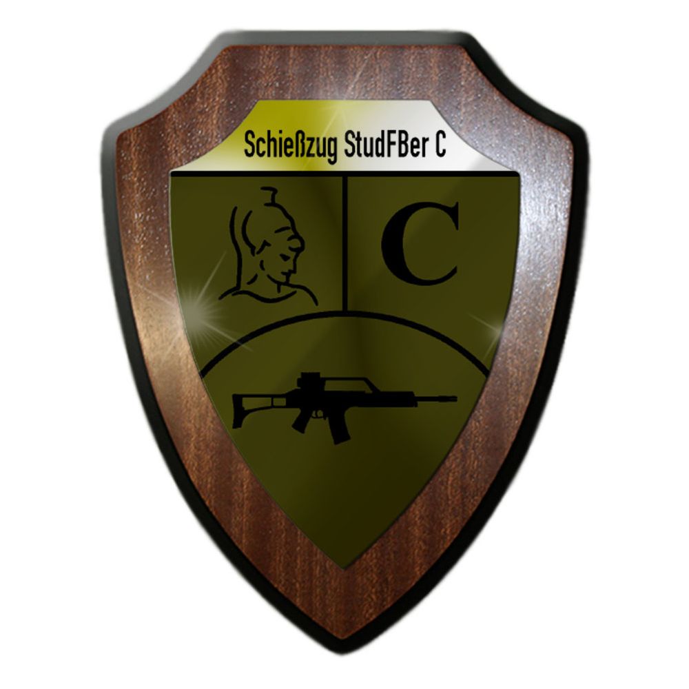 Wappenschild Schießzug StudFBer C Sportwissenschaft Bundeswehr München #32682