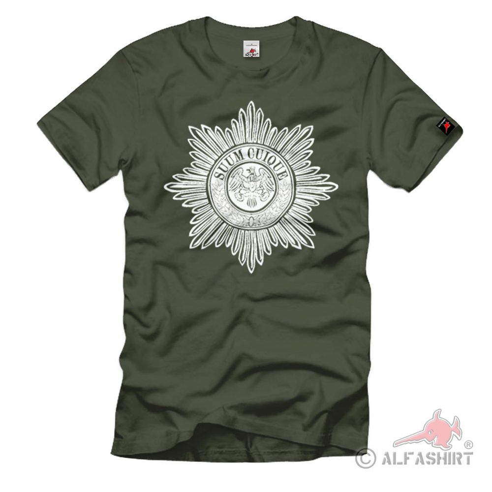 Suum Cuique Jedem das Seine geflügeltes Wort Wahlspruch Orden T Shirt #1053
