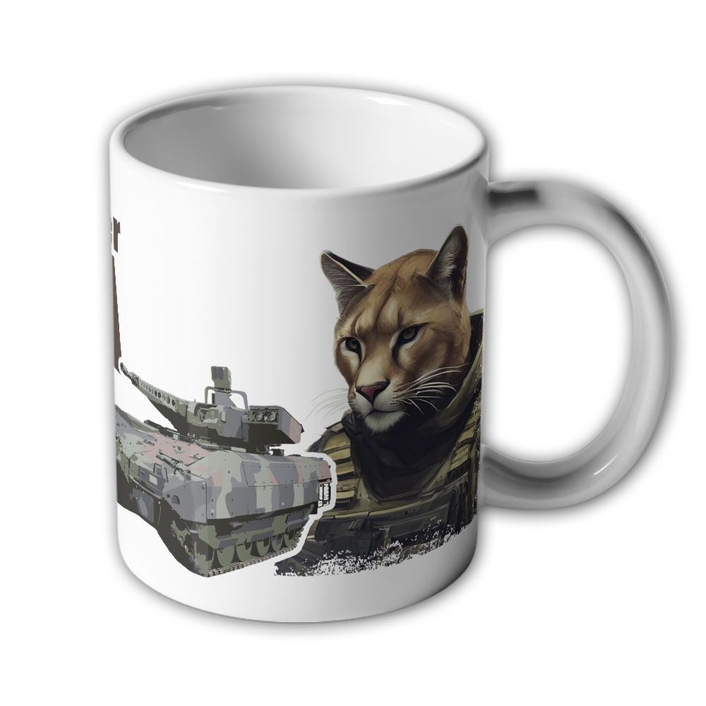 Tasse Schützenpanzer Puma Wildkatze Panzer Bundeswehr Panzergrenadiere #25629