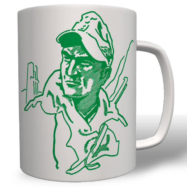 Gebirgsjäger Gebirgstruppe Infanterie Heer Bundeswehr Bw Army - Tasse #5559