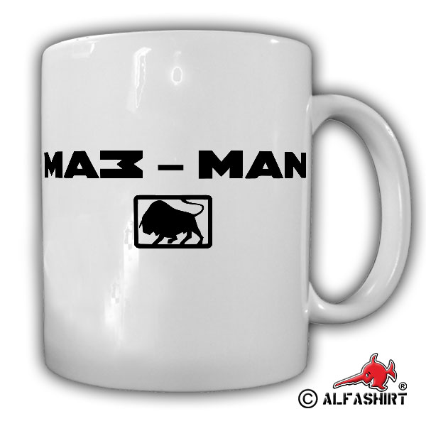 MAZ MAN Firmen Logo Schwerer LKW Rote Armee Zugmaschine Minski - Tasse #15717