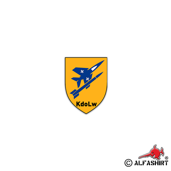 Aufkleber/Sticker KdoLw Kommando Luftwaffe Bundeswehr Luftwaffe 5x7cm#A2308