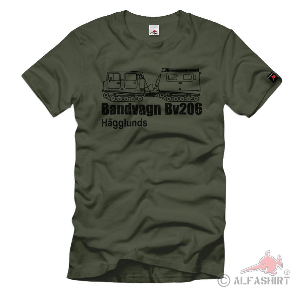 Bandvagn Bv206 Hägglunds Sweden Tank Transport Vehicle T-Shirt # 38818