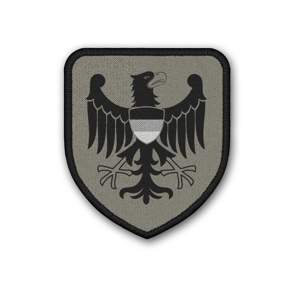 Patch Bundesadler Steingrau Oliv Tarn Abzeichen Sammlerobjekt #32435