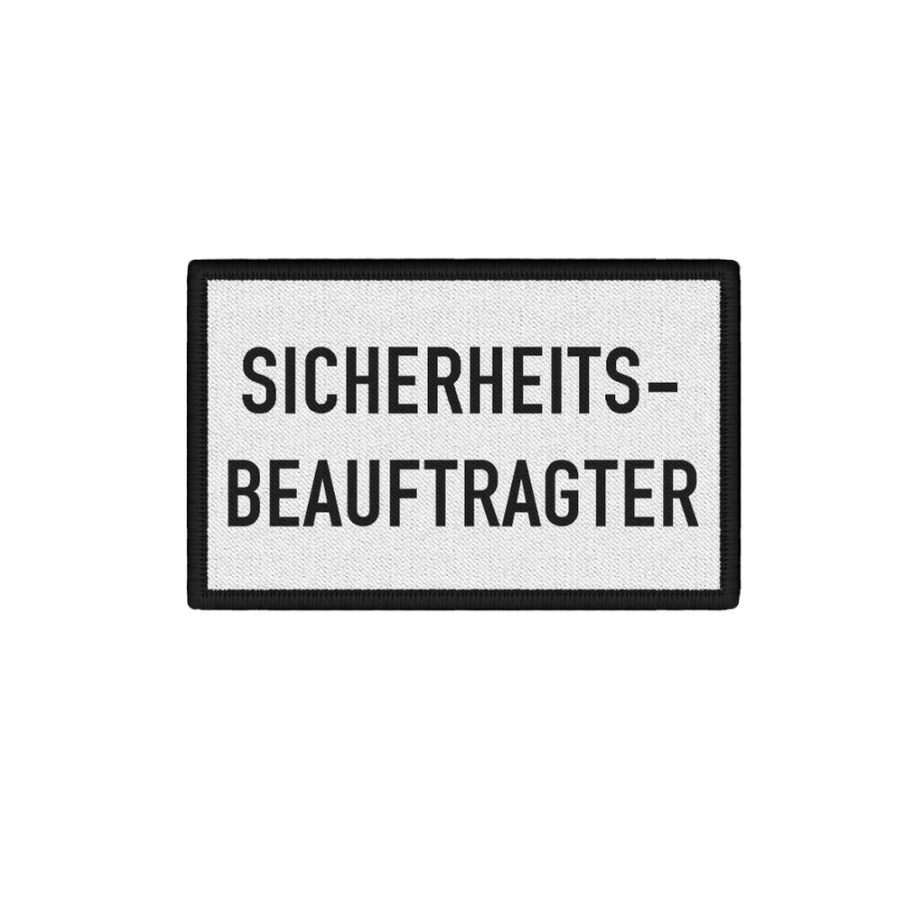 Patch safety officer occupational safety occupational safety 7.5x4.5cm # 32885