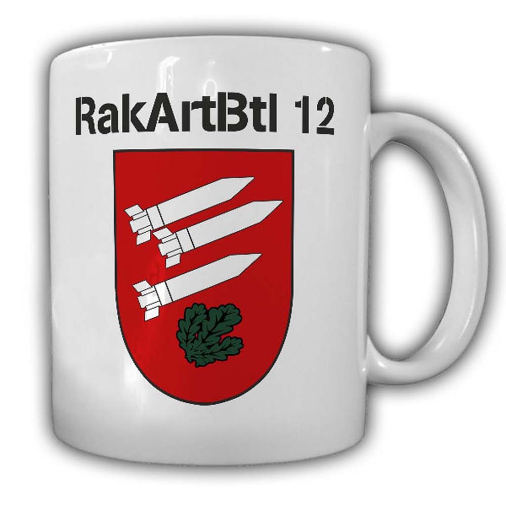 Tasse RakArtBtl 12 Raketenartilleriebataillon Raketen Artillerie #24595