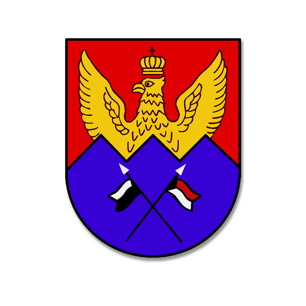 Sticker 9x7.2cm PzAufklKp 120 Panzer Reconnaissance Company Panzer Reconnaissance #A6538