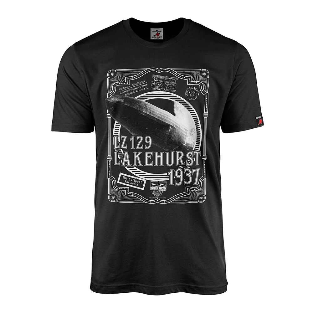 Airship LZ 129 Lakehurst – Hindenburg Disaster 1937 – Historic T-Shirt #45921