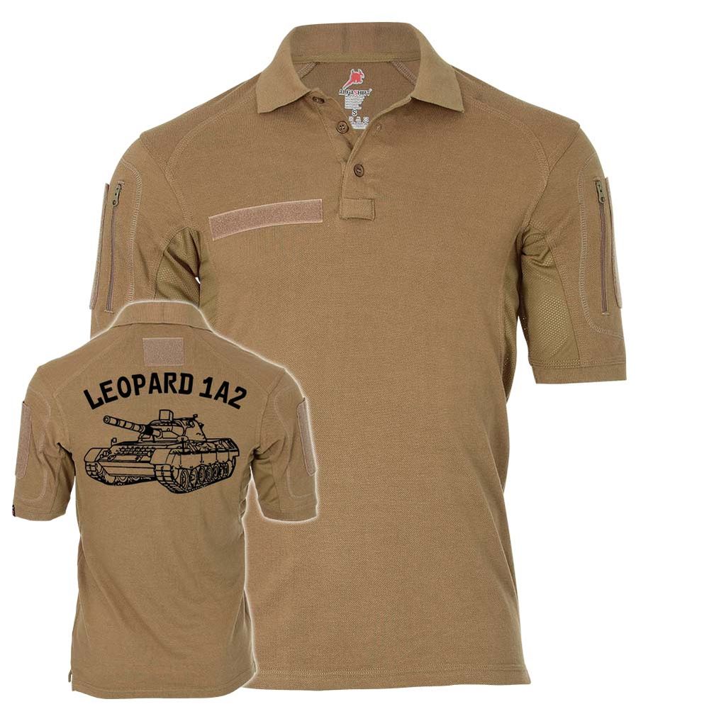 Tactical Poloshirt Leopard 1A2 Panzer Leo Bundeswehr Einheit Abwehr #25016 Tactical Poloshirt Leopard 1A2 Panzer Leo Bundeswehr Einheit Abwehr #25016