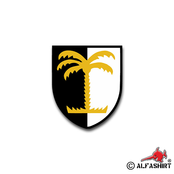 Aufkleber/Sticker PzBtl 33 Panzer Bataillon Neustadt Leo BW Wappen 7x6cm A1290