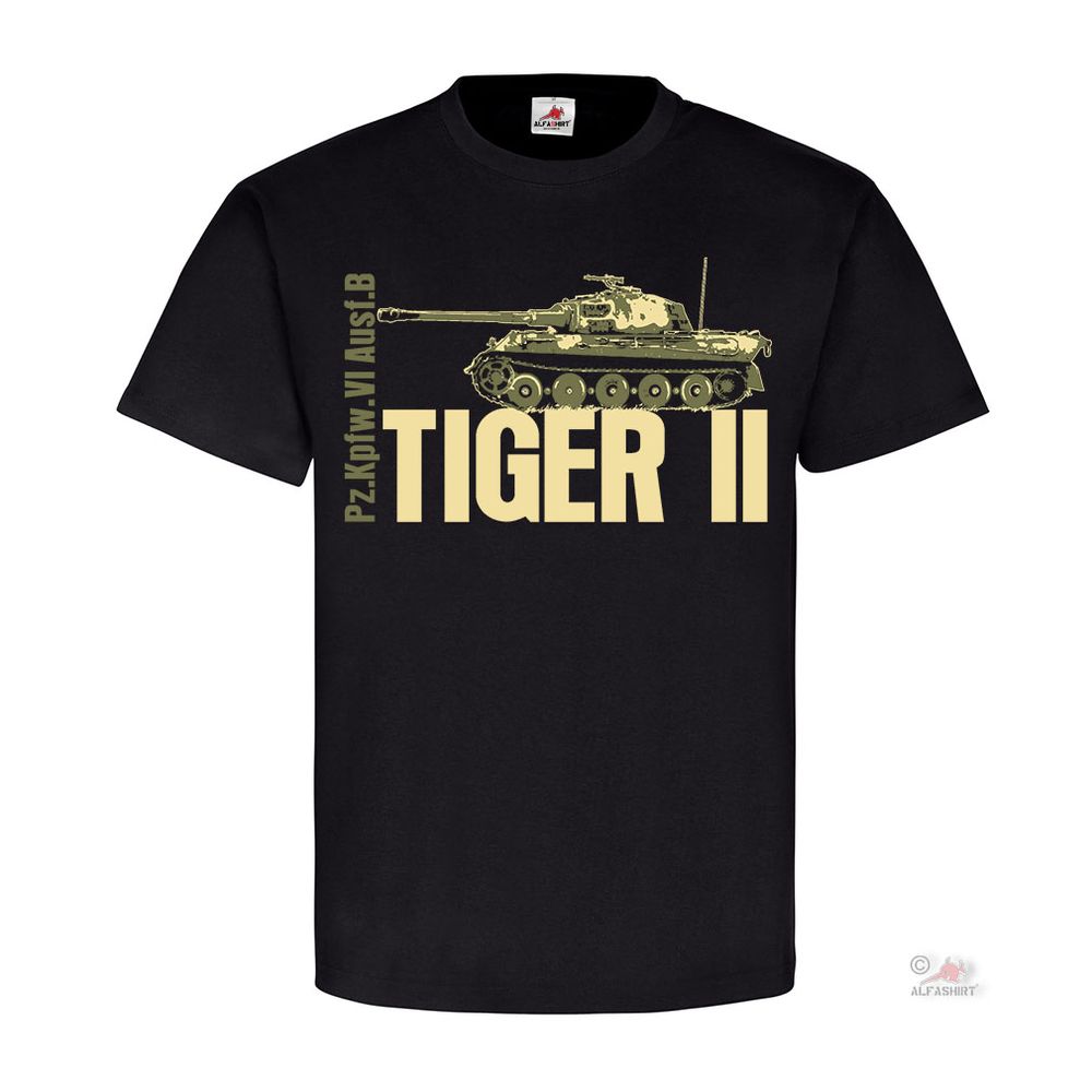 Tiger 2 Königstiger Panzer PzKpfw VI Ausführung B La Gleize Köti T Shirt #18210