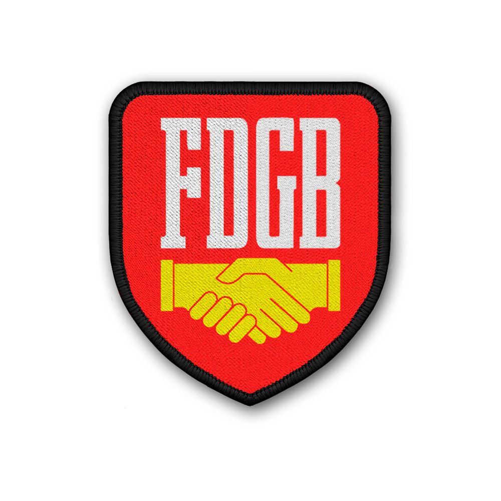 Patch DDR FDGB Abzeichen Freier Deutscher Gewerkschafts-Bund Aufnäher #45836