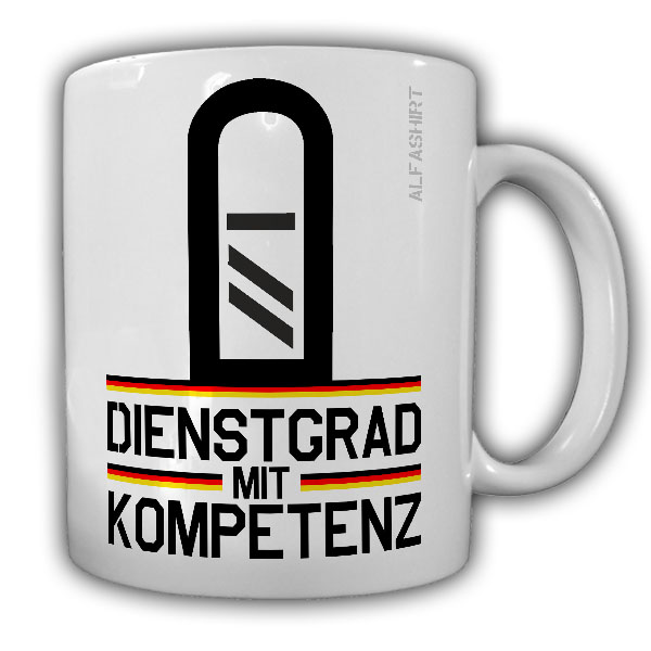 Tasse Obergefreiter (UA) Dienstgrad Bundeswehr OGefr(UA) Militär Becher #20697