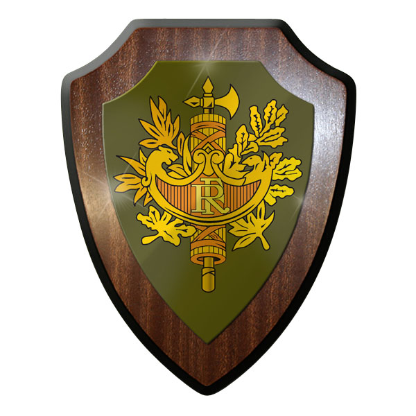 Wappenschild - Französische Streitkräfte Armoiries république Militär #10048