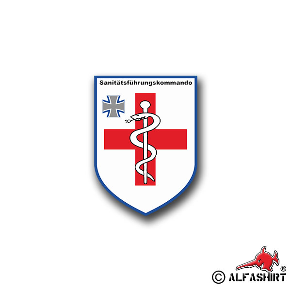 Sticker Sanitätsführer Company SanFüKdo Sani Paramedic 5x7cm A1172