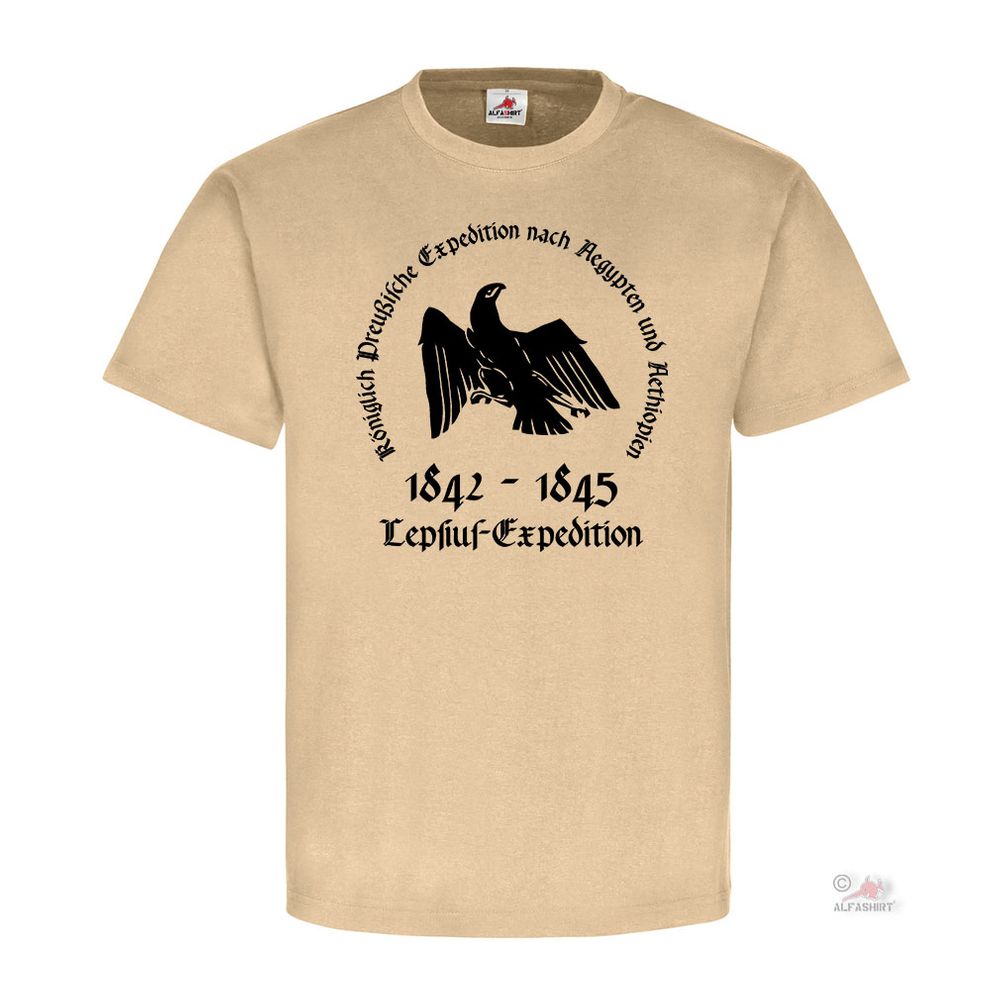 Lepsius Expedition Royal Prussian Expedition Egypt - T Shirt #18704