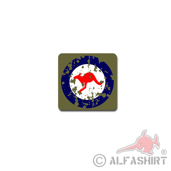 Australia Type 3 Sticker Australia Aussies Australia 7x7cm # A4262