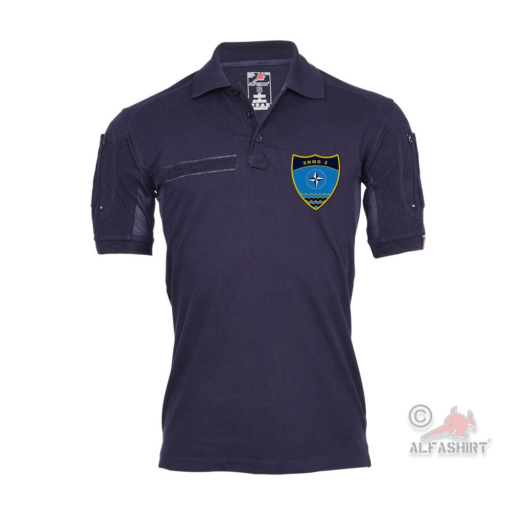 Tactical SNMG 2 Standing NATO Maritime Group Marine Bundeswehr Crew Shirt#41150