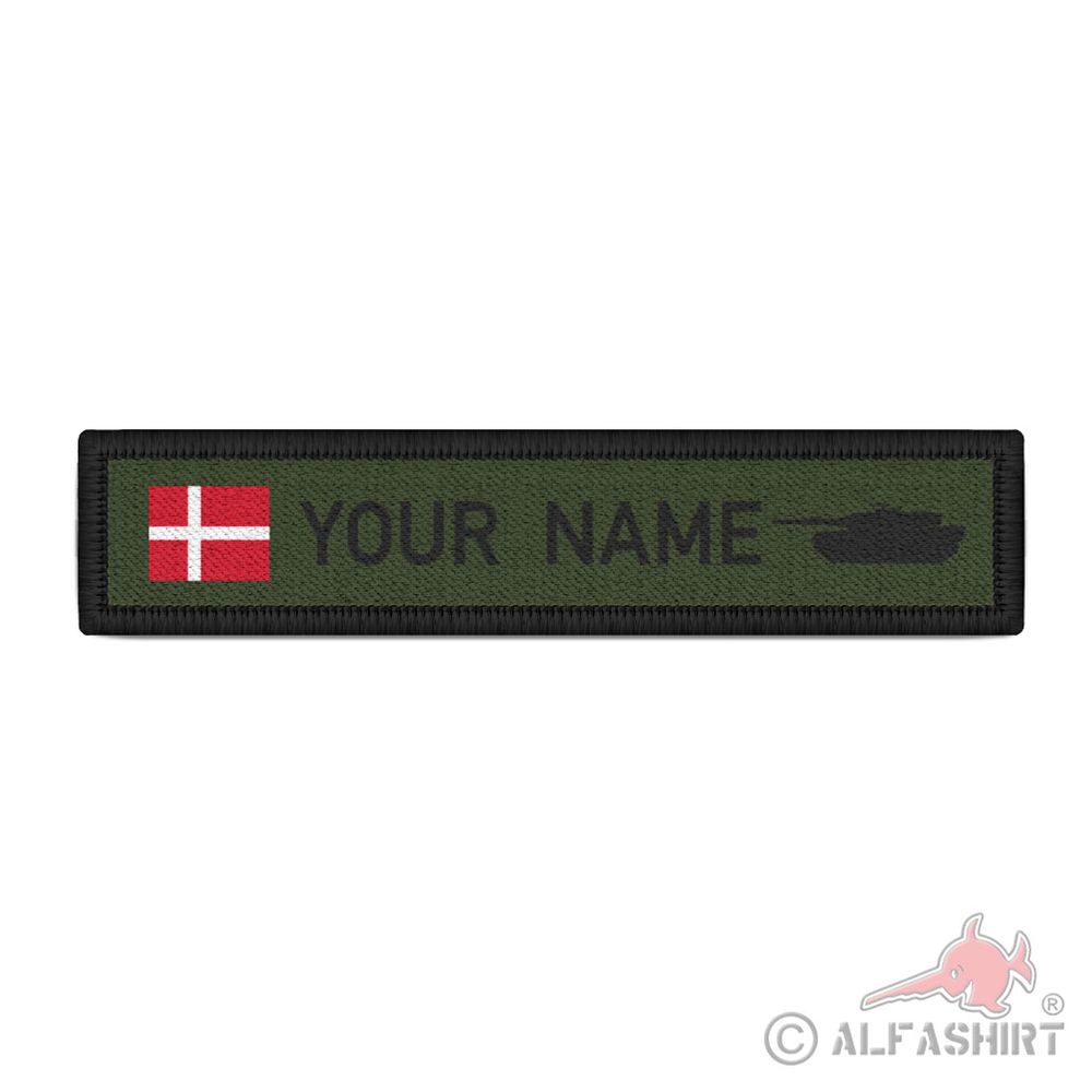 Namenspatch personalisierbar Dänemark Flagge Flag Kongeriget Danmark #43192
