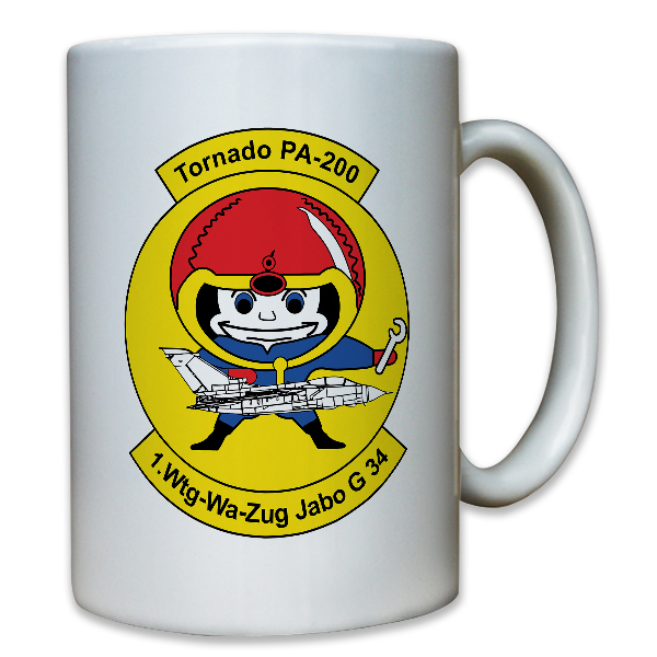 JaboG 34 1.Wtg-Wa-Stff Bundeswehr Bw Luftwaffe 34 - Tasse Kaffee #8520