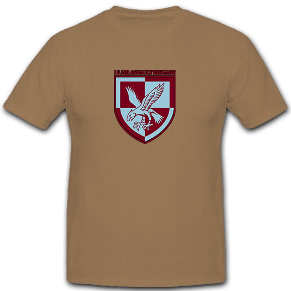 16AAB Air Assault Brigade England Crest Badge - T Shirt # 11160