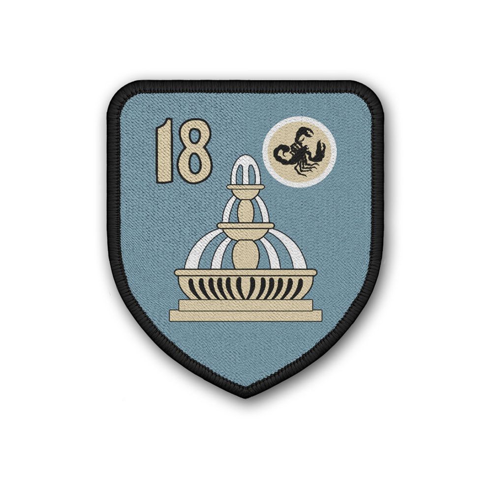 Patch 7.5x6.5cm submarine U18 S197 submarine class 206 Bundesmarine #43989