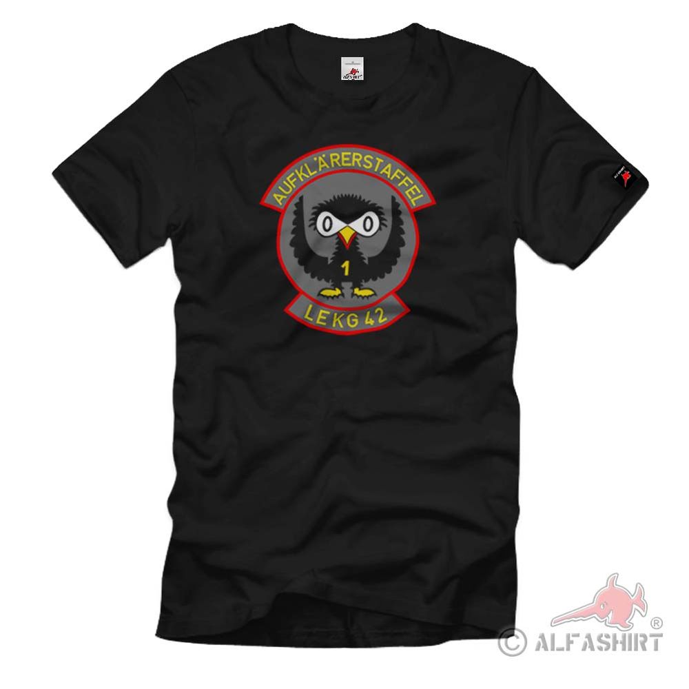 LekG 42 Leichteskampfgeschwader Aufklärerstaffel Wappen Luftwaffe T-Shirt #1511