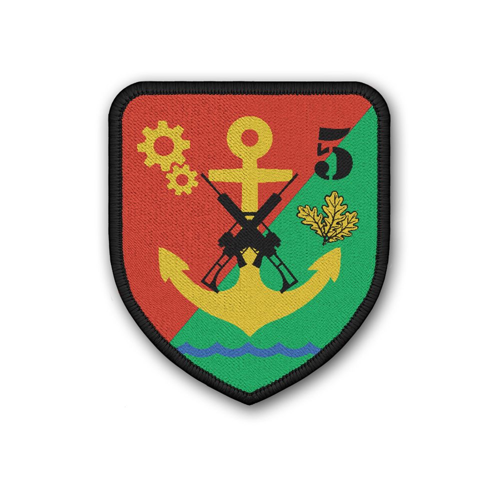 Patch 5 Inspektion MUS Marineunteroffizierschule Plön Marine BW Abzeichen #25248