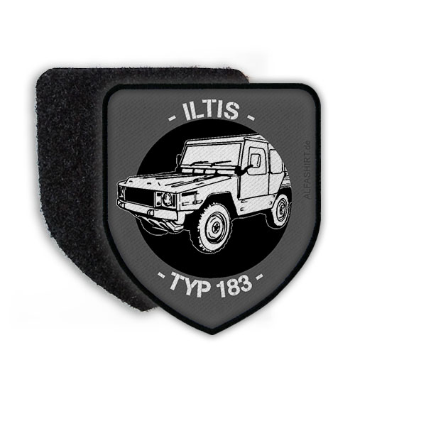Patch ILTIS Typ 183 Bundeswehr Geländewagen Militärfahrzeug FAN Treffen#21492