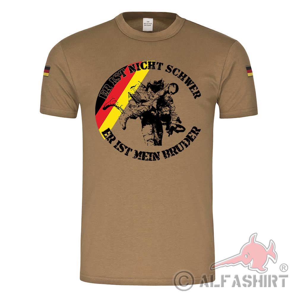 BW Tropen Er ist nicht schwer Sani Sanitäter Medical Support Medic Soldat #18160