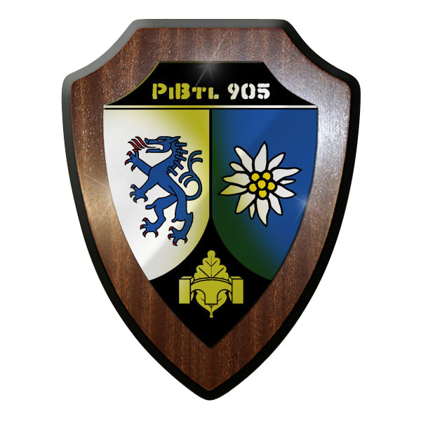 Wappenschild -Pionierbataillon 905 PzBtl Panzermann Fahrer Schütze #9755