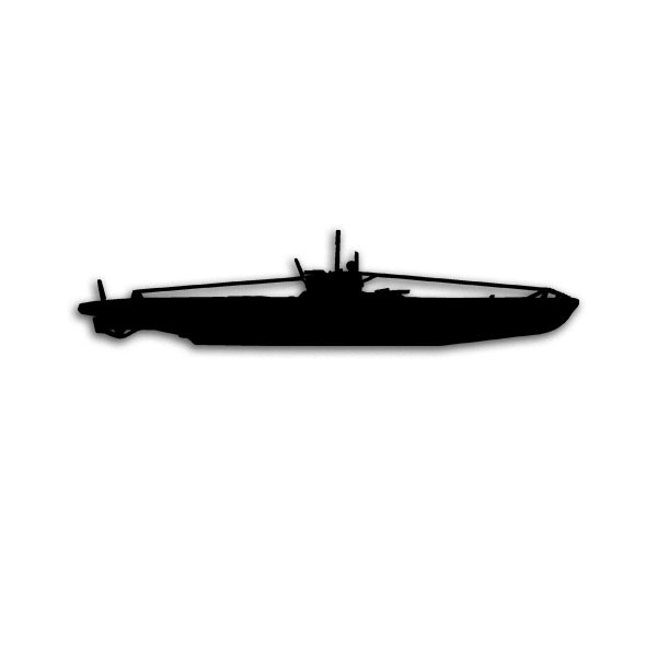 Aufkleber U Boot Typ VII C Kriegsmarine Unterseeboot 10x2,3cm  A1918