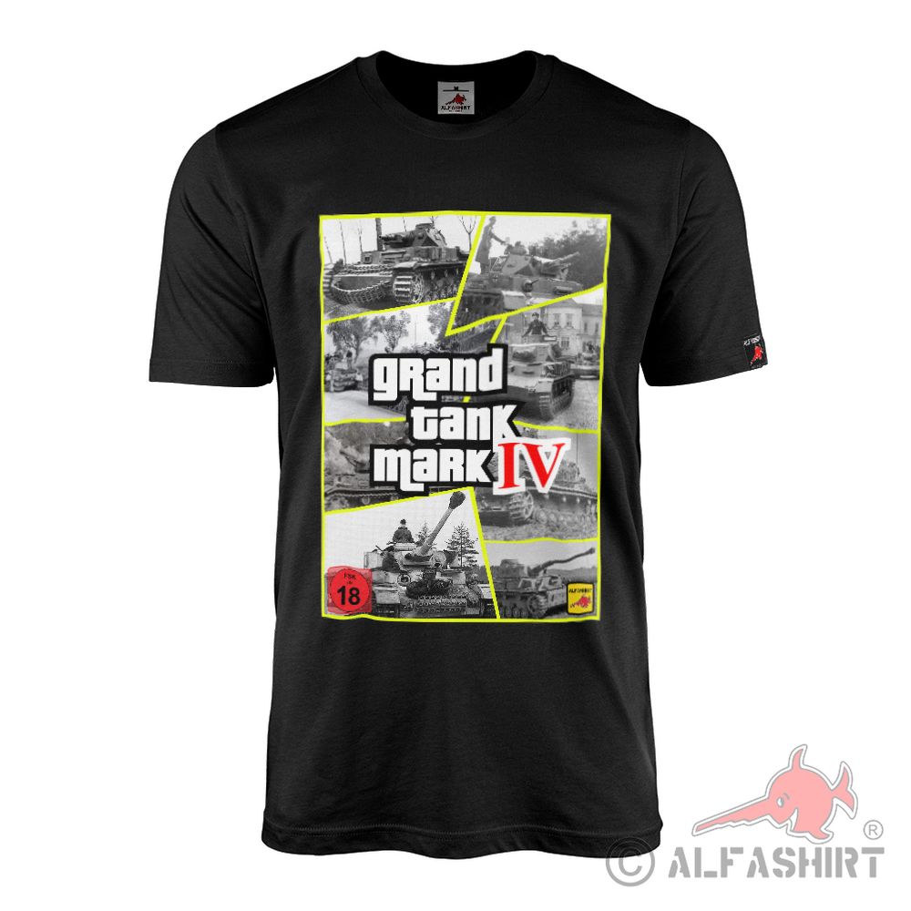 Panzer 4 Panzerkampfwagen IV PzKpfw WK2 Tank T-shirt #43240