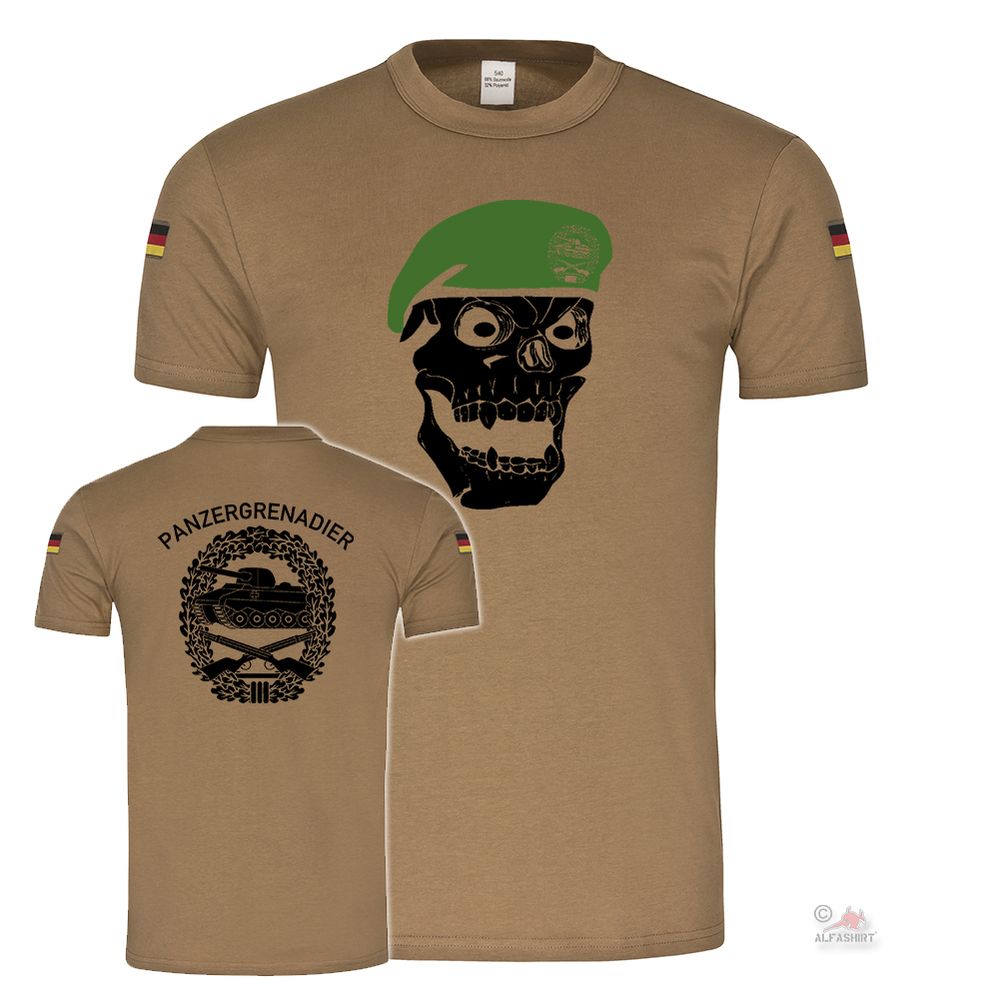 BW Tropen Panzergrenadier Dran Drauf Drüber BW Tropenshirt #26269